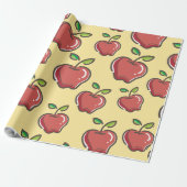 Lehrerin Apple Geschenkpapier (Ungerollt)