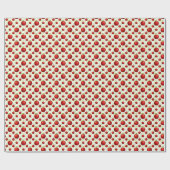 Lehrerin Apple Tree Patterns Preschool Art Teacher Geschenkpapier (Flach)