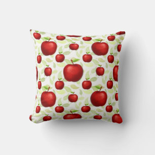 Lehrerin Apple Tree Patterns Preschool Art Teacher Kissen