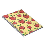 Lehrerin Apple Tree Patterns Preschool Art Teacher Notizblock (Rechte Seite)