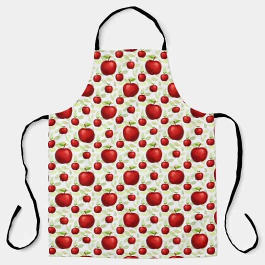 Lehrerin Apple Tree Patterns Preschool Art Teacher Schürze (Vorderseite)