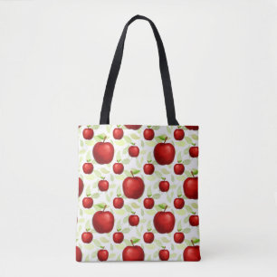 Lehrerin Apple Tree Patterns Preschool Art Teacher Tasche