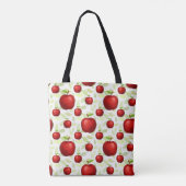 Lehrerin Apple Tree Patterns Preschool Art Teacher Tasche (Rückseite)