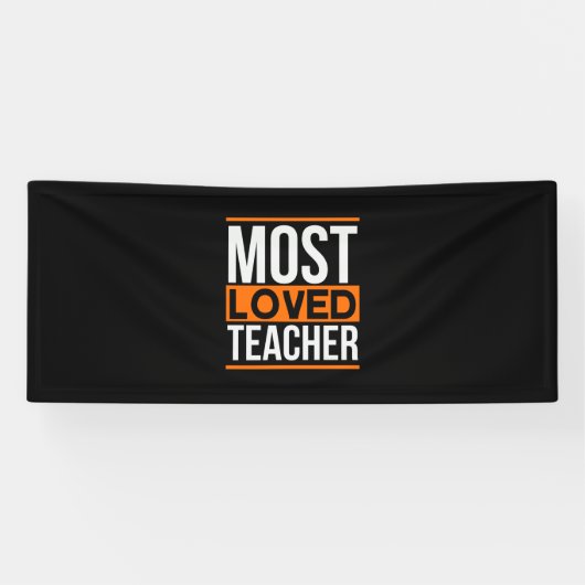 Lehrerin Art am liebsten Lehrer Banner (Horizontal)