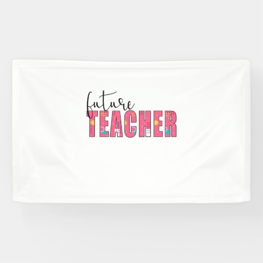 Lehrerin Art Future Lehrerin Banner (Horizontal)