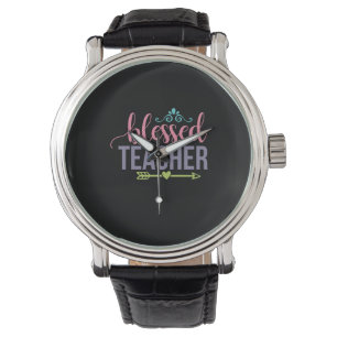 Lehrerin Art gesegnete Lehrerin Armbanduhr
