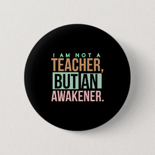 Lehrerin Art Lehrerin an Erwachener Button