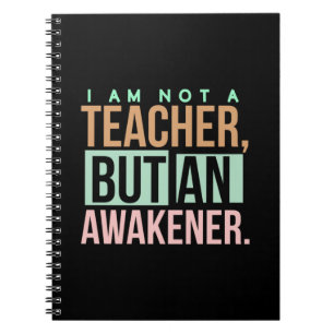 Lehrerin Art Lehrerin an Erwachener Notizblock