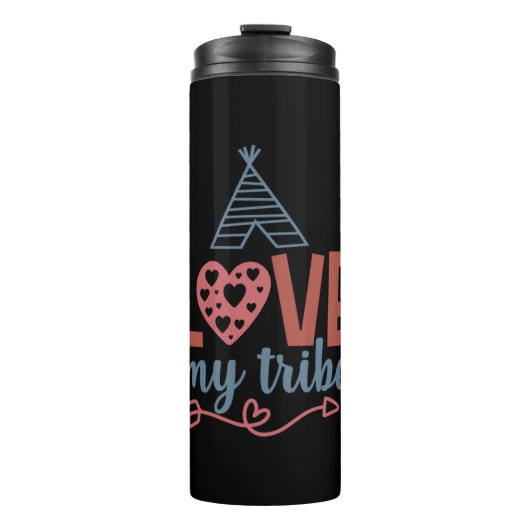 Lehrerin Art Liebe Thermosbecher (Vorderseite)