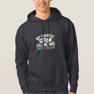 Lehrerin Art Lieblings Leute nennen mich Carson Hoodie
