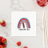 Lehrerin Art my Time Teacher Life Serviette (Beispiel)