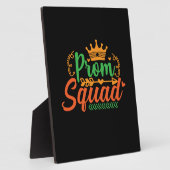 Lehrerin Art Prom Squad Fotoplatte (Seite)