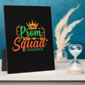 Lehrerin Art Prom Squad Fotoplatte (Seite)