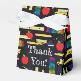 Lehrerin Bildung Chalkboard Abschluss Zelt Geschenkschachtel