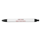 Lehrerin Boho Rainbow Leopard Print Kugelschreiber (Vorderseite)