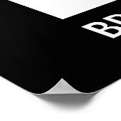 Lehrerin Brain Poster (Ecke)