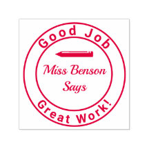 Lehrerin Briefmarke Großartige Arbeit