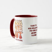 Lehrerin BRUH WE OUT Juneteenth Harriet Tubman Tasse (Vorderseite Links)