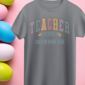 Lehrerin Bunny! Personalisiertes OsterT-Shirt T-Shirt