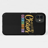 Lehrerin Chaos-Koordinator Case-Mate iPhone Hülle (Rückseite (Horizontal))