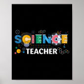 Lehrerin CHEMISTISCHE Physikerin Poster (Vorne)