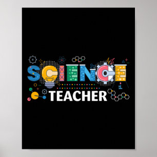 Lehrerin CHEMISTISCHE Physikerin Poster