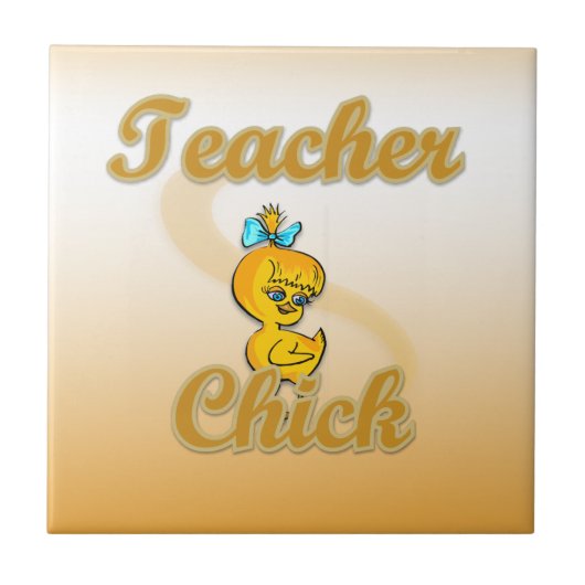 Lehrerin Chick Fliese (Vorderseite)