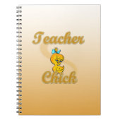 Lehrerin Chick Notizblock (Vorderseite)
