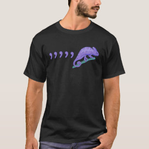 Lehrerin Comma Chameleon 80 s 5 T-Shirt