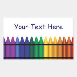Lehrerin Crayons Sticker
