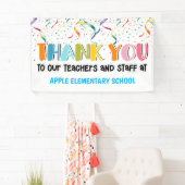 Lehrerin danke Ihnen Banner (Insitu)