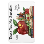 Lehrerin danke Ihnen Magnet (Vertikal)