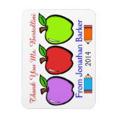 Lehrerin danke Ihnen Magnet (Vertikal)