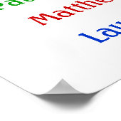 Lehrerin danke Ihnen Poster - SRF (Ecke)