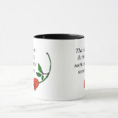 Lehrerin danke Tasse (Zentrum)