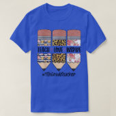 Lehrerin der 9. Klasse zurück zur Schule Lehrinspi T-Shirt (Design vorne)