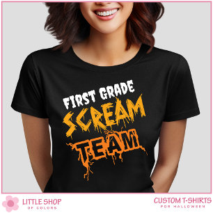 Lehrerin der Schreimannschaft der ersten Klasse zu T-Shirt