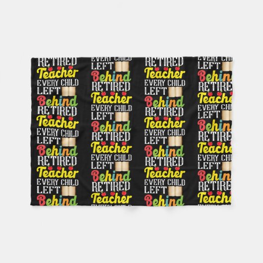 Lehrerin, die alle Kinder Links, hinter der Sonne Fleecedecke (Vorderseite (Horizontal))