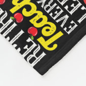 Lehrerin, die alle Kinder Links, hinter der Sonne Fleecedecke (Ecke)