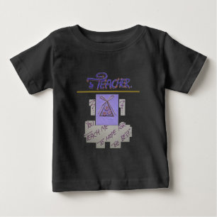 Lehrerin, du lehrst mich für die Hoffnung für die  Baby T-shirt
