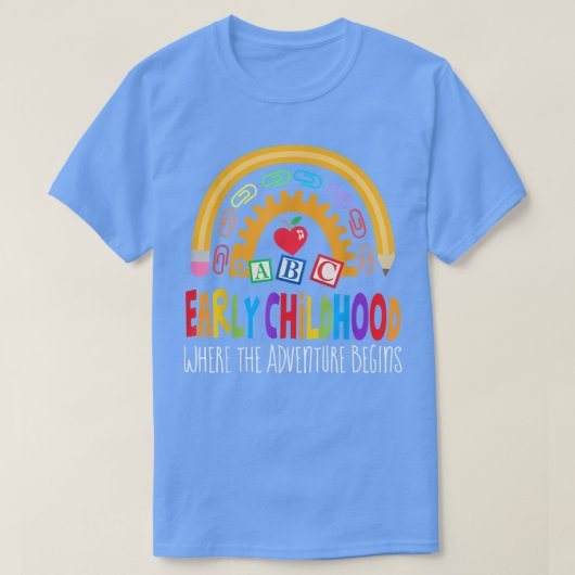 Lehrerin Early Chilhood Bildung Preschool Head S T-Shirt (Design vorne)