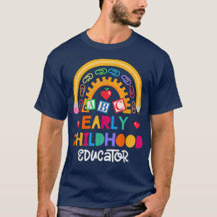 Lehrerin Early Chilhood Education Preschool Head S T-Shirt
