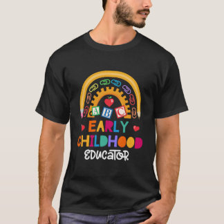 Lehrerin Early Chilhood Education Preschool Head S T-Shirt