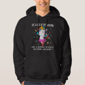 Lehrerin einhorchen hoodie (Vorderseite)