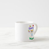 Lehrerin Espressotasse (Vorderseite Rechts)