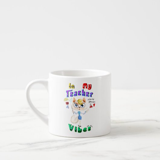 Lehrerin Espressotasse (Links)