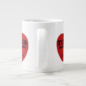 Lehrerin Extraordinator Jumbo-Tasse (Rückseite)