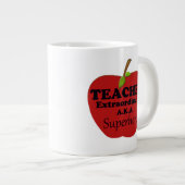 Lehrerin Extraordinator Jumbo-Tasse (Vorderseite Rechts)