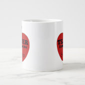 Lehrerin Extraordinator Jumbo-Tasse (Vorderseite)