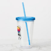 Lehrerin für Arbeit I Acryltrinkbecher (Links)